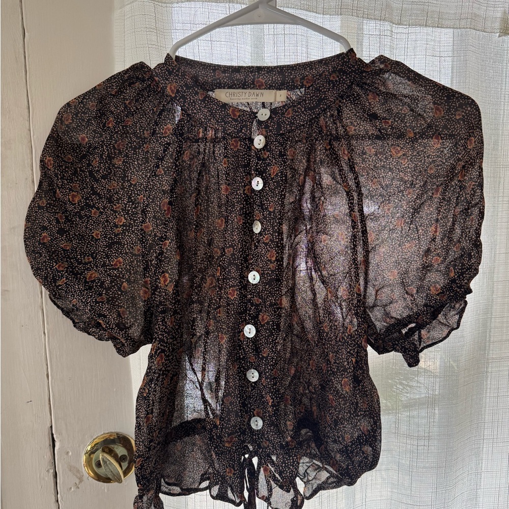RARE Christy Dawn Beverly Top
